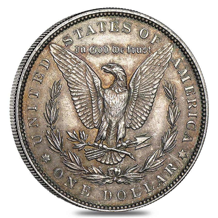 Roll of 20 - 1878-1904 Morgan Silver Dollar XF (Random Year) thumbnail 3