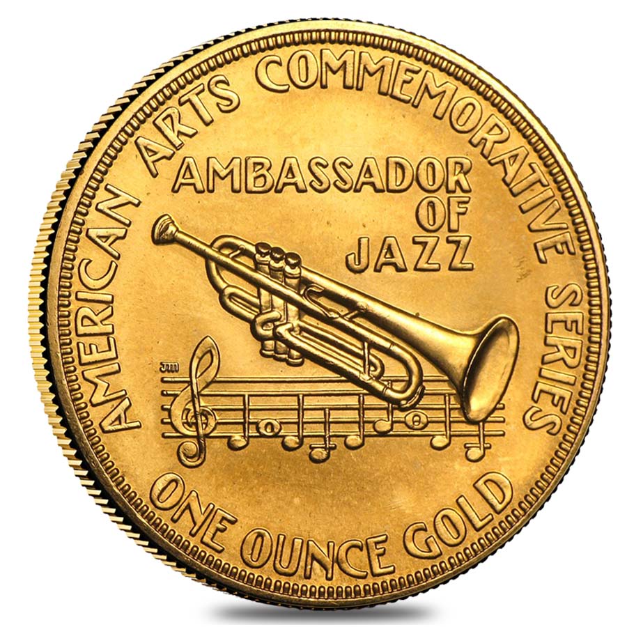 U.S. Mint 1 oz Gold Commemorative Arts Medal (Random Year) thumbnail 3