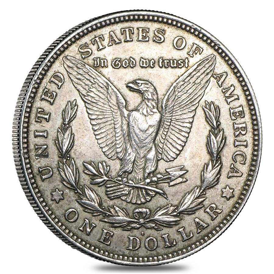 Roll of 20 - 1921 Morgan Silver Dollar VG-XF (Lot, Tube of 20) thumbnail 3