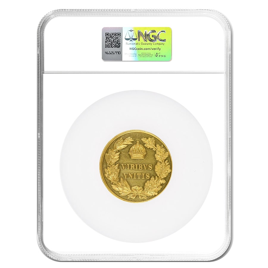 Austria Gold Medal of Civil Merit J. Tautenhayn NGC UNC Details thumbnail 2