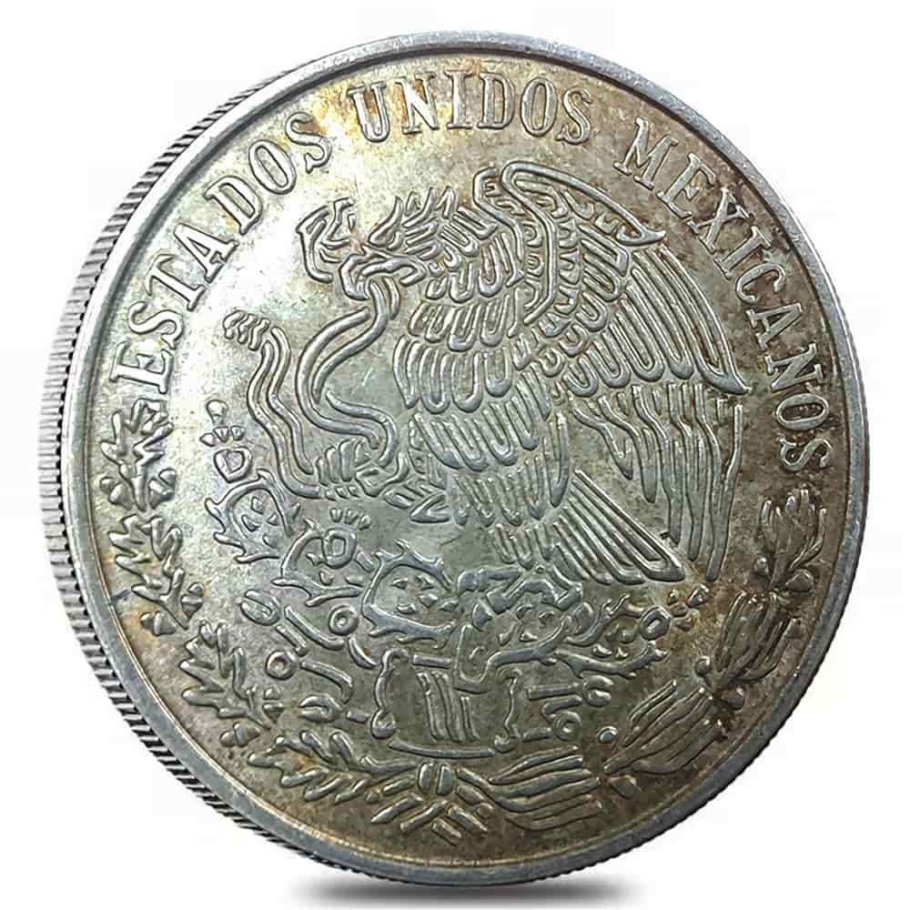 1977-1979 Mexico 100 Pesos Silver Coin Avg Circ (Random Year) thumbnail 2