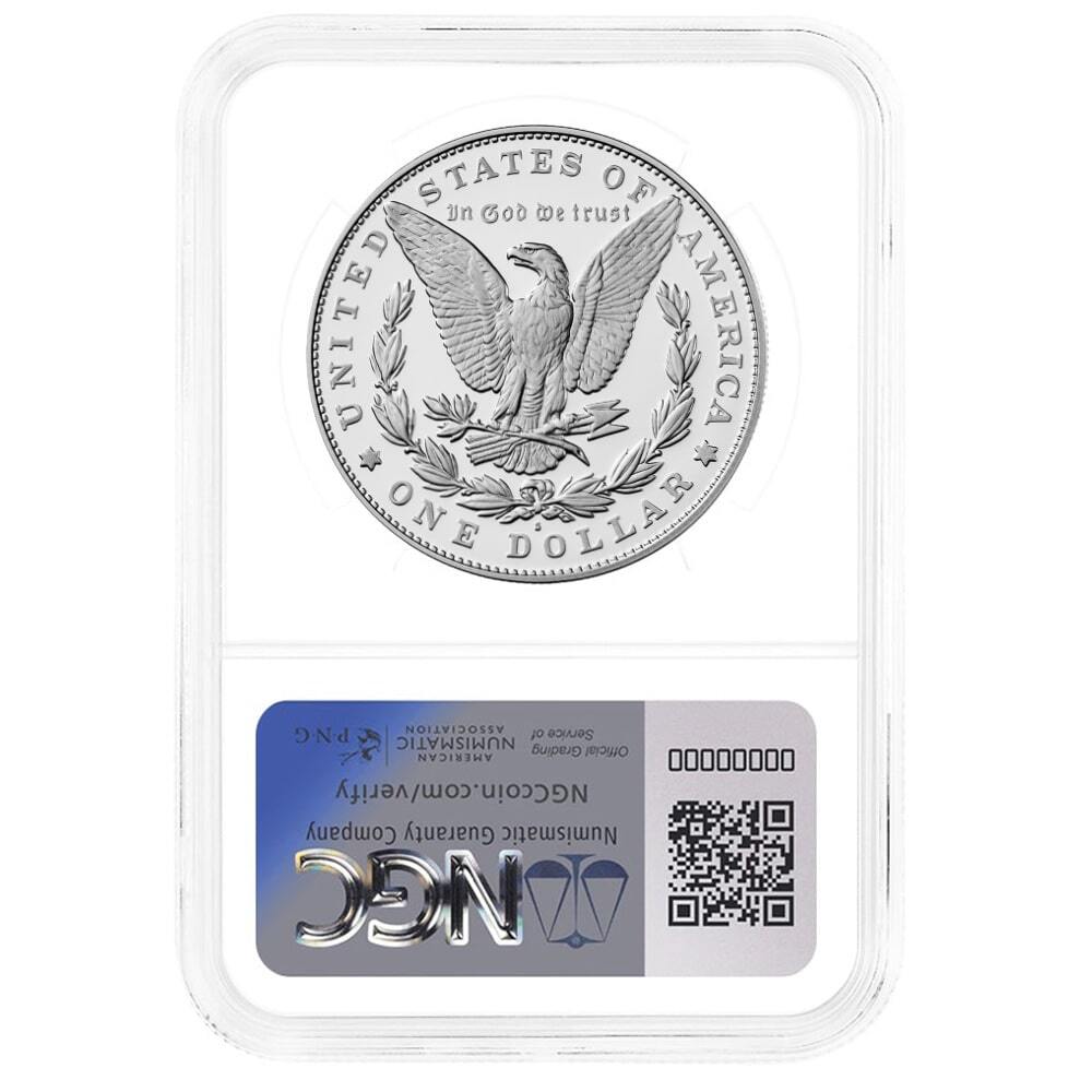 2025-S Morgan Silver Dollar Proof Coin NGC PF 70 ER (Morgan Label) thumbnail 2