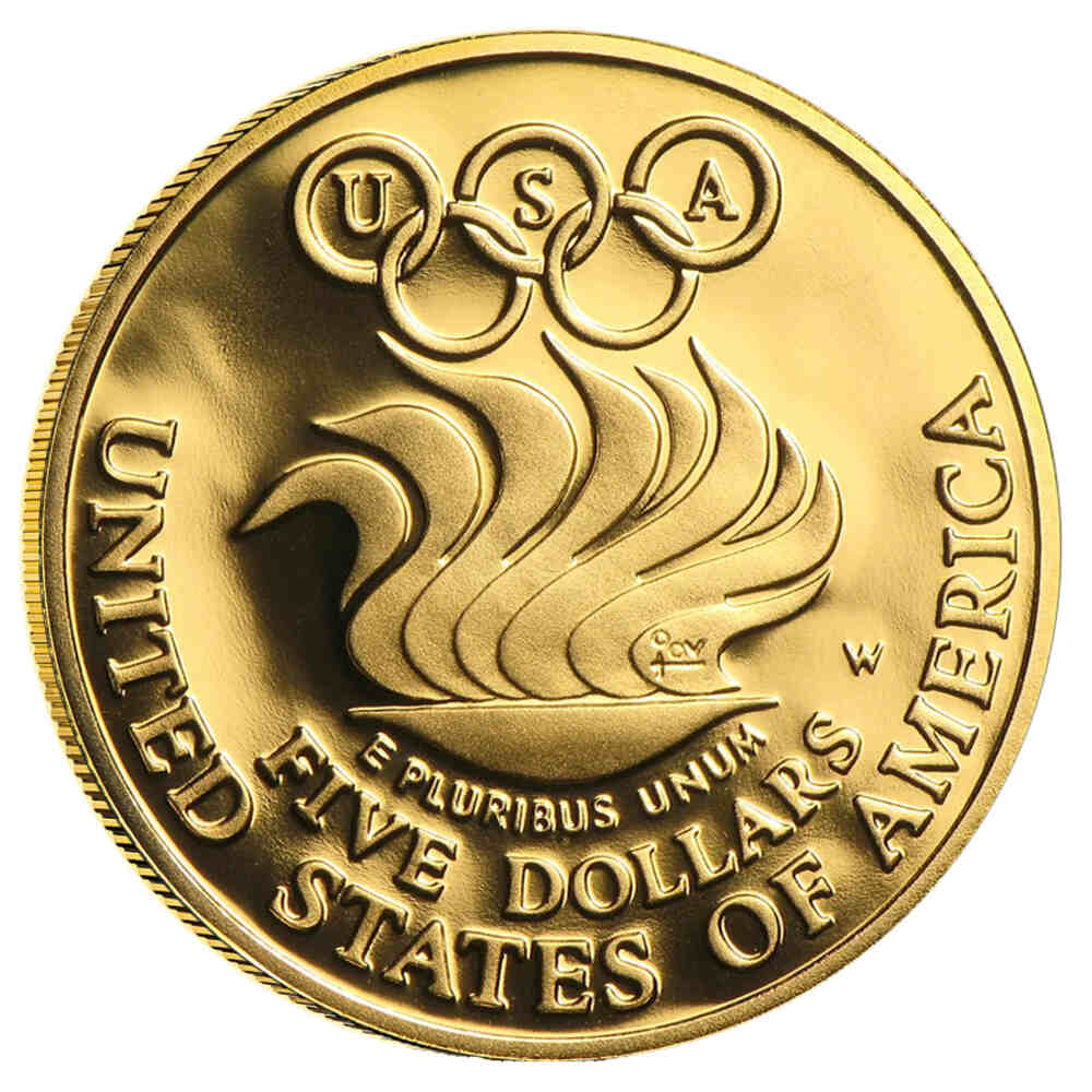 US Mint Gold $5 Commemorative Coins BU/Proof (Random Year) thumbnail 3