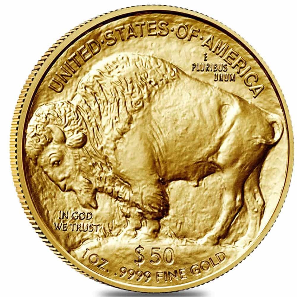 2026 1 oz Gold American Buffalo $50 Coin BU thumbnail 2