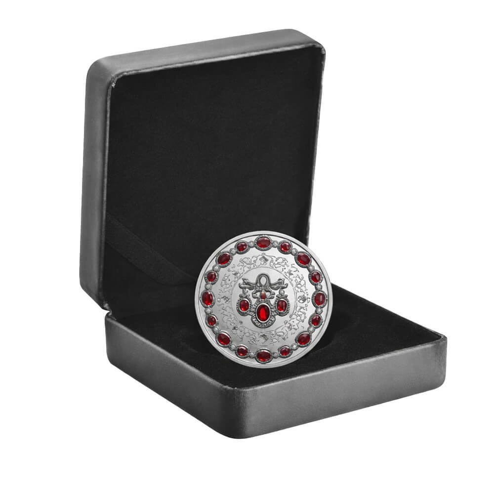 2026 Canada 1 oz Crown Jewels Queen Elizabeth II 100th Ann Silver Coin .9999 Fine thumbnail 4