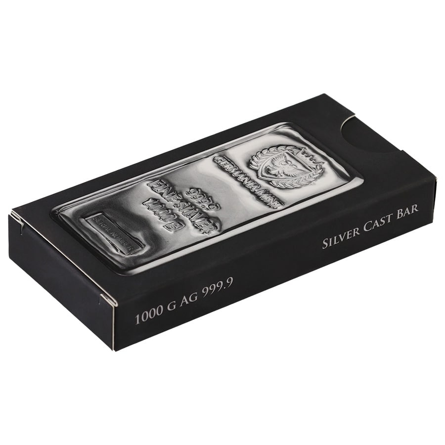1 Kilo Germania Mint Silver Bar .9999 Fine (1000 Gram) thumbnail 4