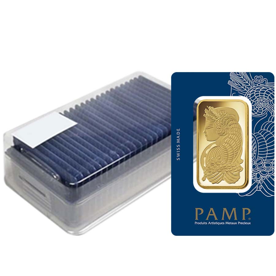 100 Gram Gold Bar PAMP Suisse Lady Fortuna Veriscan .9999 Fine (in Assay) thumbnail 4