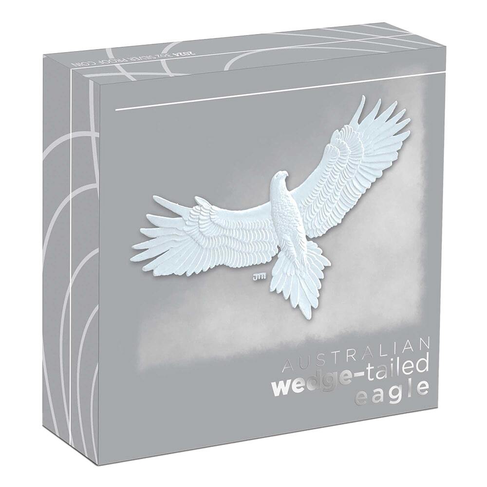 2024 3 oz Proof Silver Australian Wedge-Tailed Eagle NGC PF 70 FDOI (Mercanti) thumbnail 4