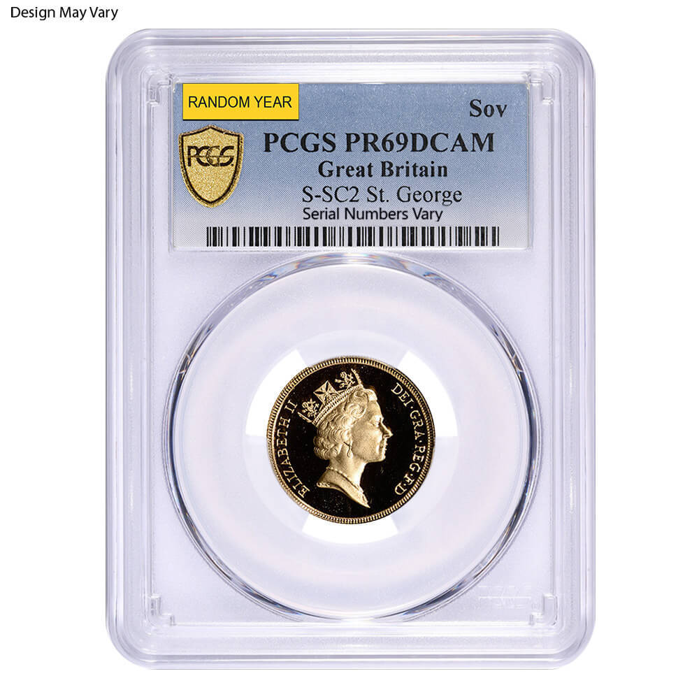 British Gold Sovereign Coin NGC/PCGS MS/PF 69 (Random Year) thumbnail 4