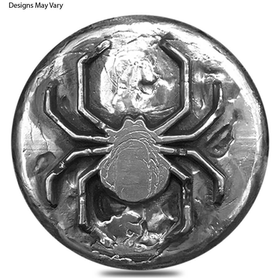 10 oz Silver Generic Round .999 Fine thumbnail 3