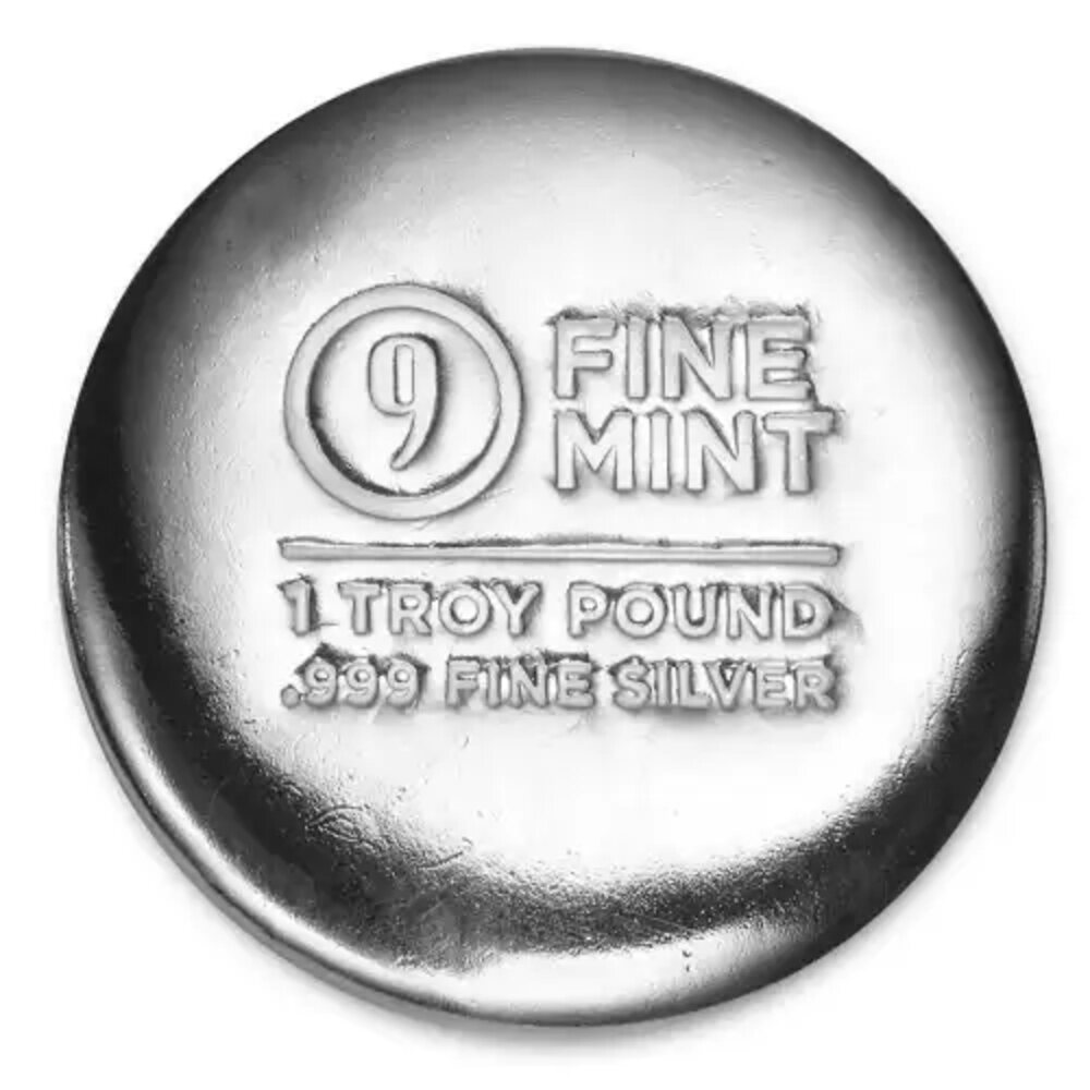 12 oz Silver Generic Rounds .999 Fine thumbnail 3