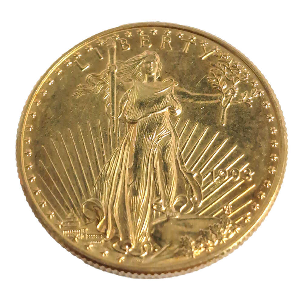 1993 1/2 oz Gold American Eagle (Abrasions) thumbnail 3