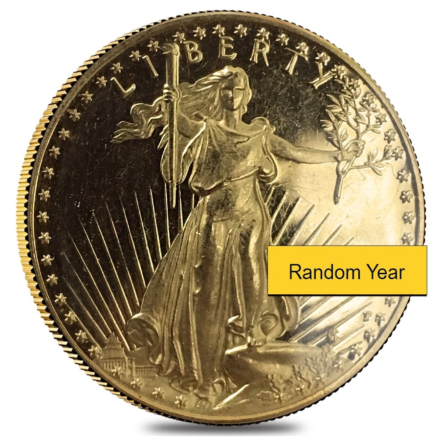 1/2 oz Proof Gold American Eagle Scruffy (Random Year) thumbnail 3