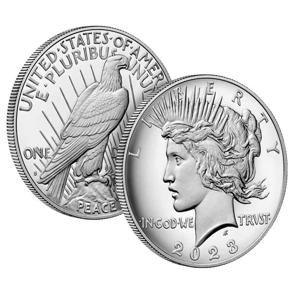 2023-S Peace Silver Dollar Proof Coin PCGS PF 69 FS (Peace Label) thumbnail 3