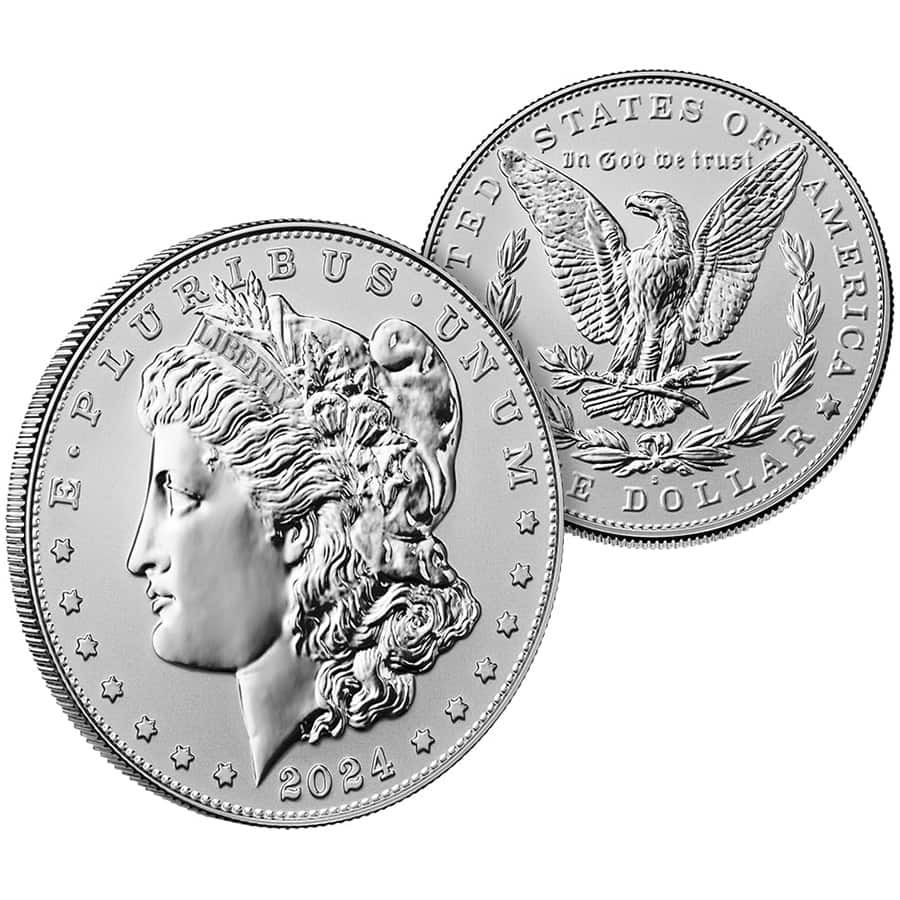 2024-S Morgan Silver Dollar Reverse Proof PCGS PF 69 FS thumbnail 3