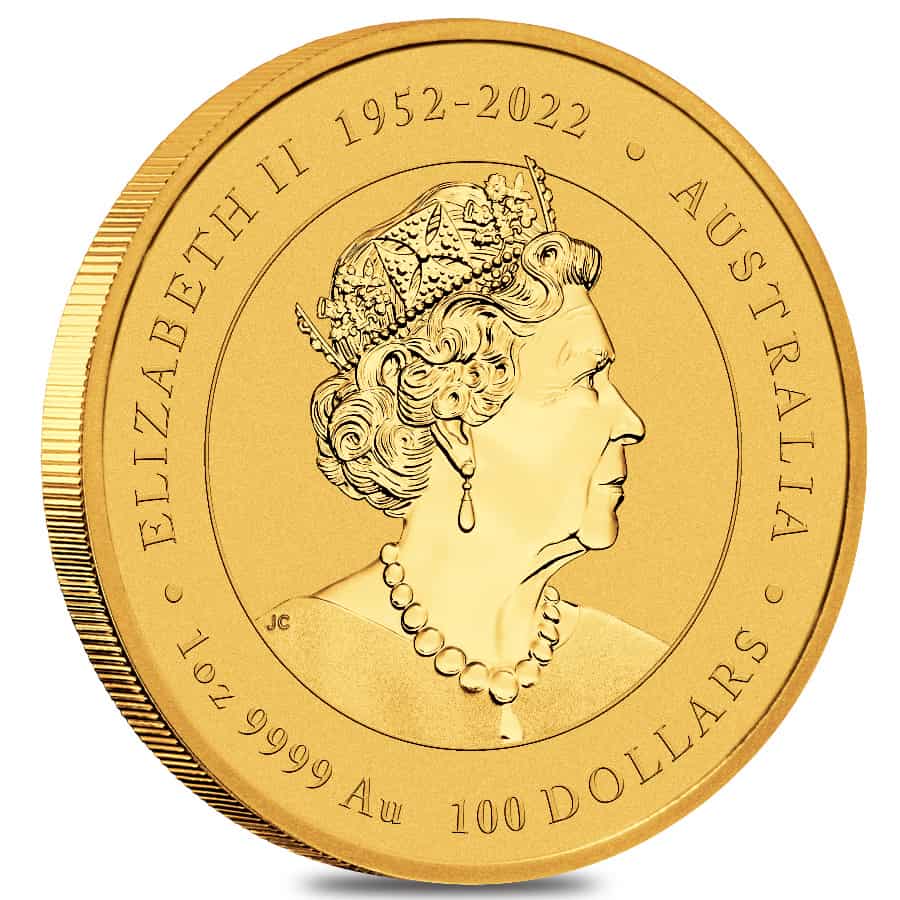 2024 1 oz Gold Lunar Dragon with Dragon Privy BU Perth Mint thumbnail 2