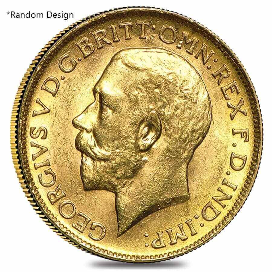 British Gold Sovereign Coin Avg Circ (Random Year) thumbnail 3