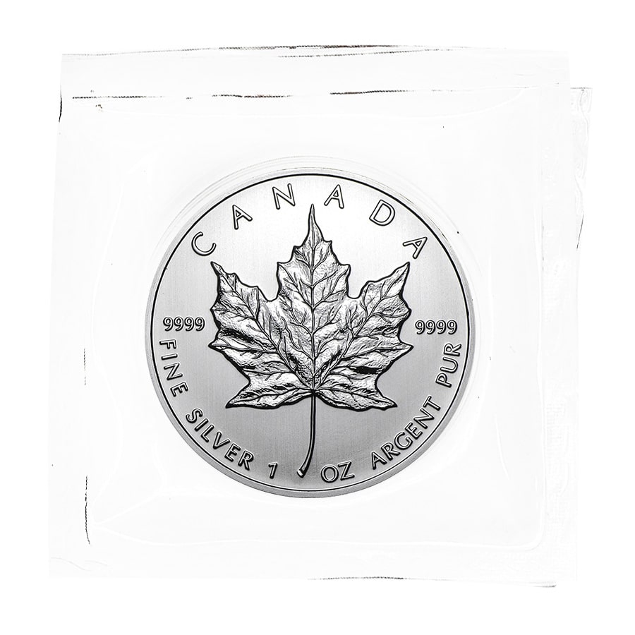 2012 1 oz Canadian Silver Maple Leaf Coin BU (Sealed) thumbnail 3