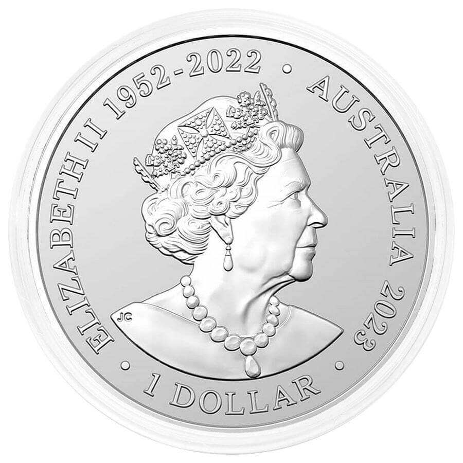 2023 1 oz Silver Sydney Opera House 50th Ann. Coin BU Royal Australian Mint thumbnail 4