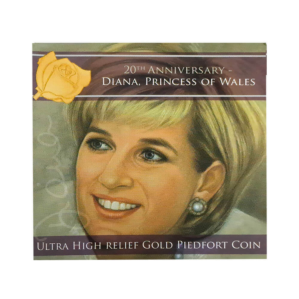 2017 1/2 Crown Ascension Island Diana Princess of Wales Gold Coin NGC PF 70 UCAM FR thumbnail 4