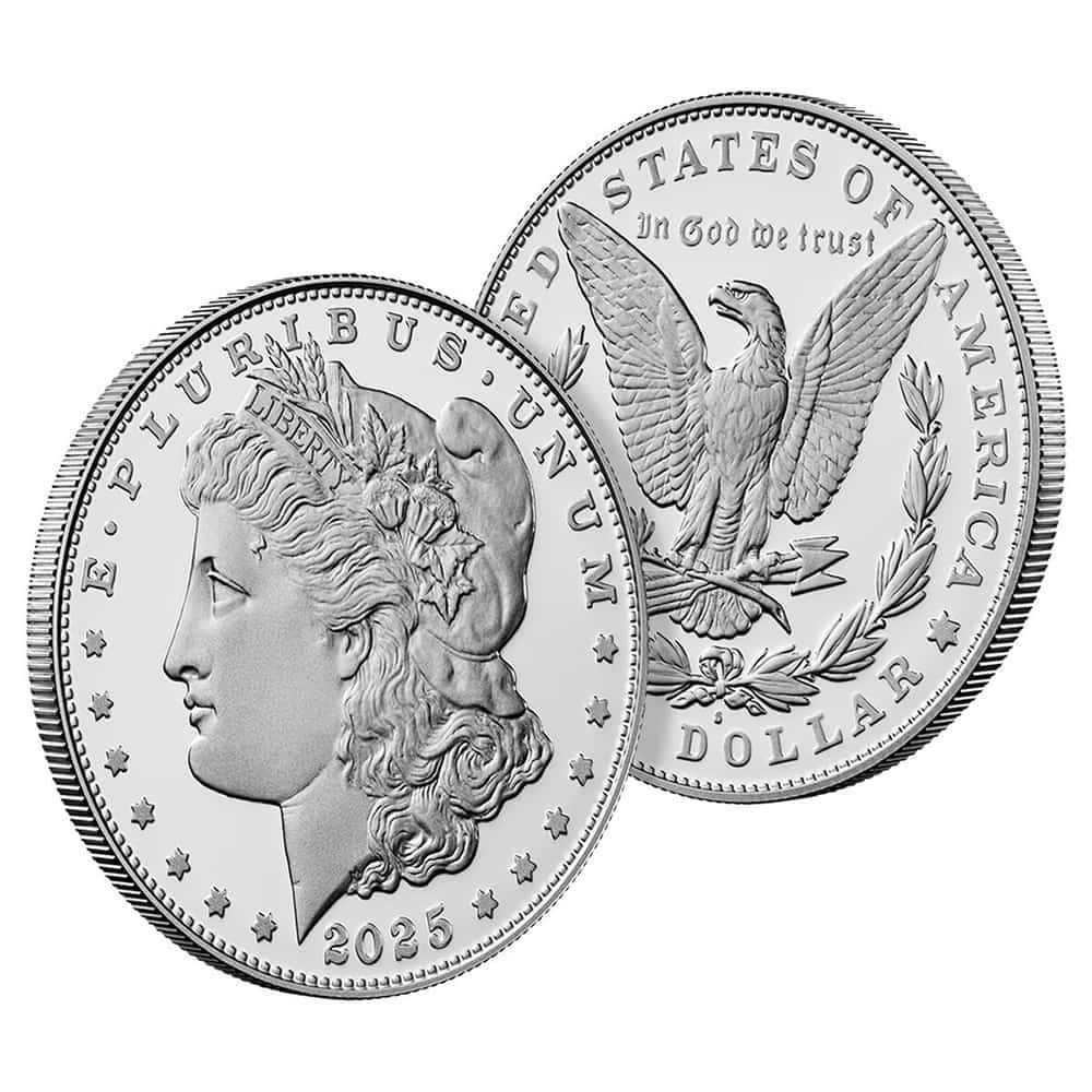 2025-S Morgan Silver Dollar Proof Coin PCGS PF 70 FS (Morgan Label) thumbnail 3