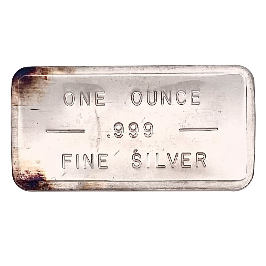 1 oz Bache Silver Bar .999 Fine thumbnail 4