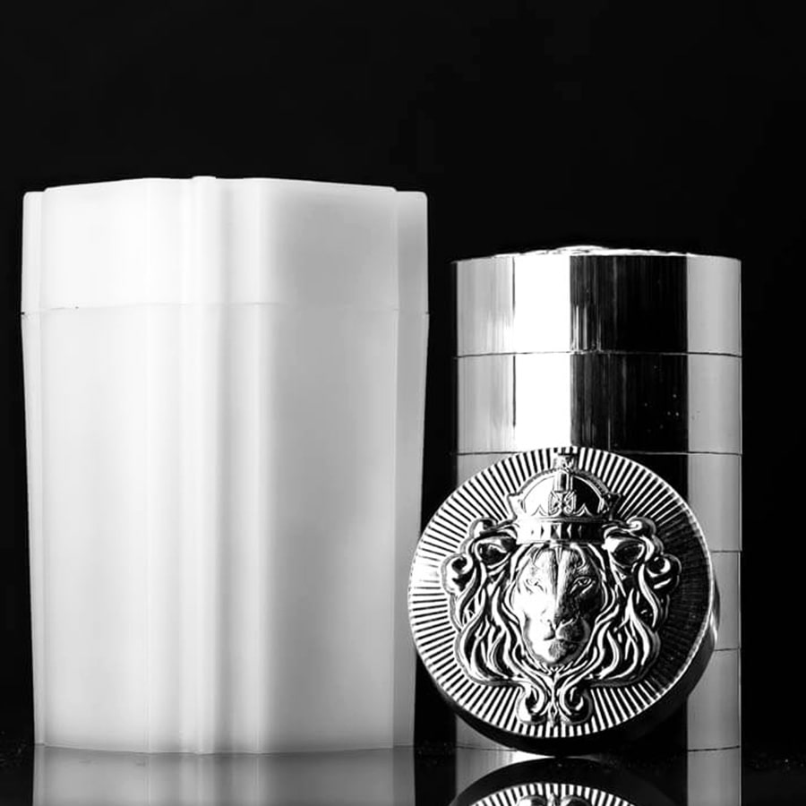 5 oz Scottsdale Stacker Silver Round .999 Fine thumbnail 4
