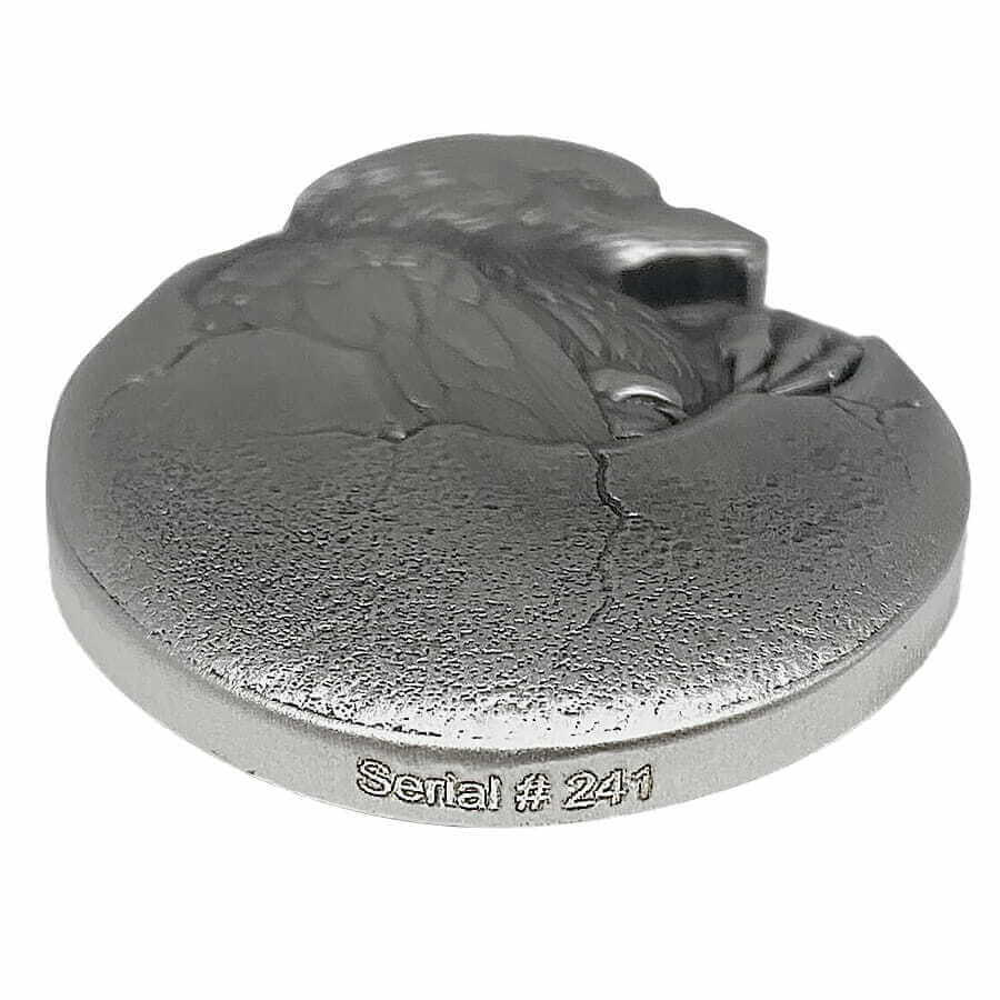2024 Chad 2 oz Silver Baby American Eagle High Relief Coin .999 Fine thumbnail 4