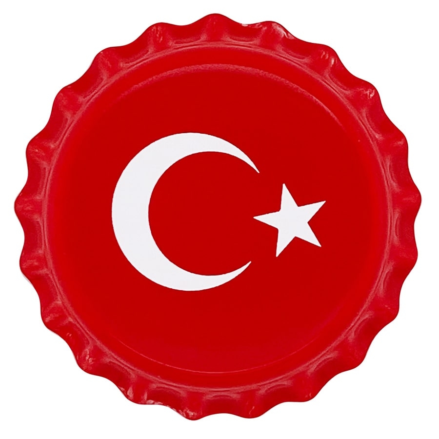 2021 Chad 6 gram World Landmarks - Turkey Bottle Cap Proof Silver Coin .999 Fine (In Cap) thumbnail 3