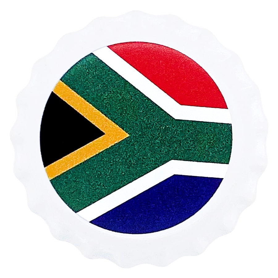 2021 Chad 6 gram World Landmarks - South Africa Bottle Cap Proof Silver Coin .999 Fine (In Cap) thumbnail 3