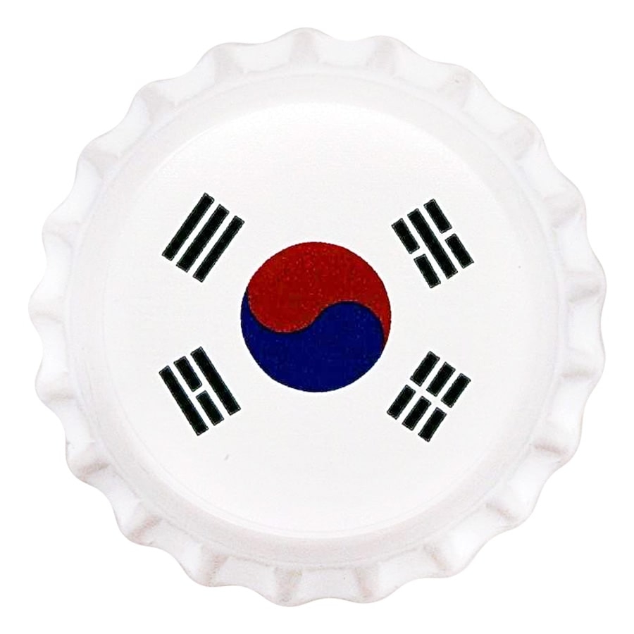 2022 Chad 6 gram World Landmarks - South Korea Bottle Cap Proof Silver Coin .999 Fine (In Cap) thumbnail 4