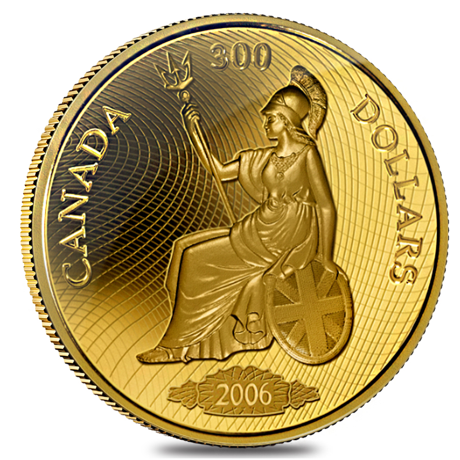 2006 Canada $300 Shinplaster 60 gram 14 Karat Proof Gold Coin (w/Box & COA) thumbnail 2