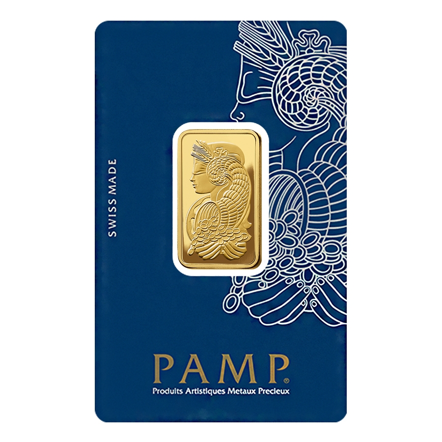 1/2 oz Gold Bar PAMP Suisse Lady Fortuna Veriscan .9999 Fine (in Assay) thumbnail 3