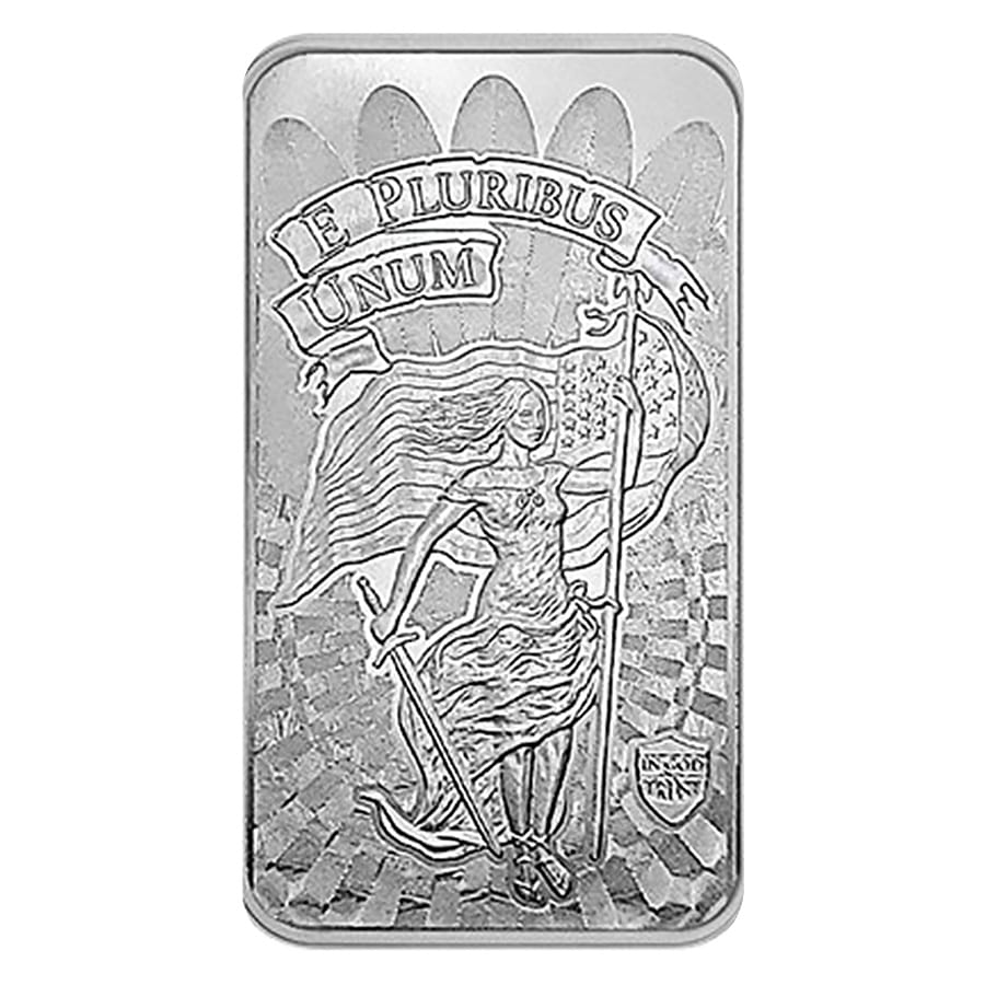10 oz Unity Silver Bar .999 Fine