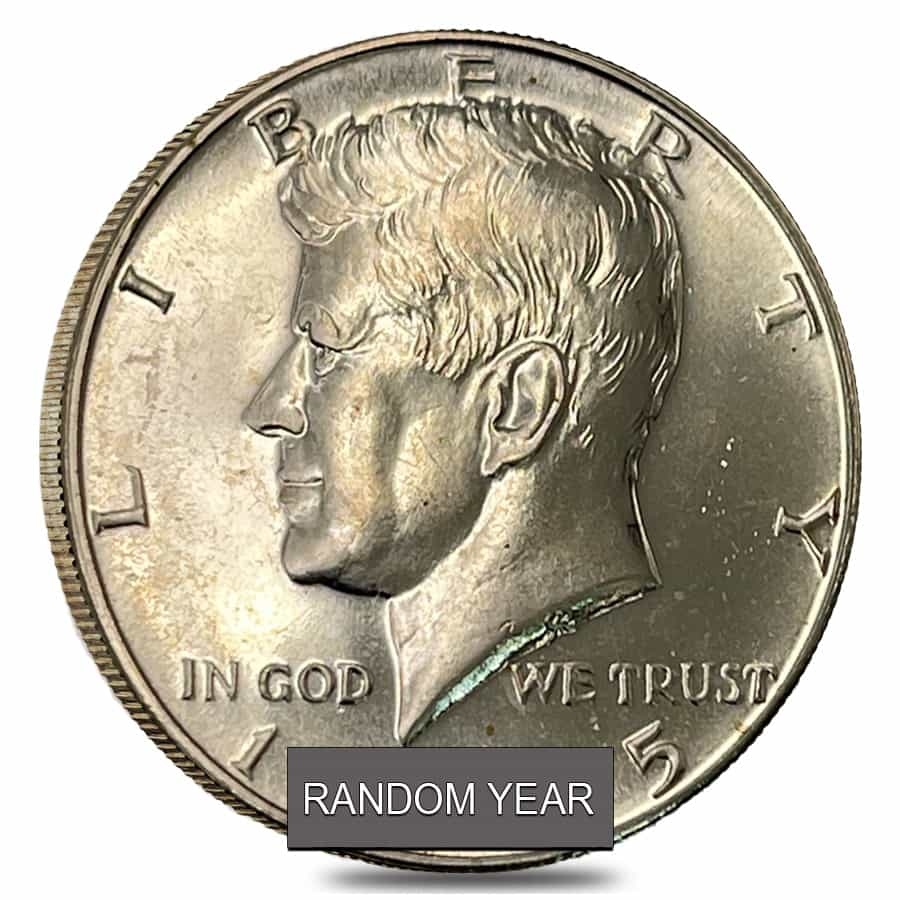$10 Face Value Proof Kennedy Half Dollars 40% Silver 20-Coin Roll (Random Year, Impaired Proof) thumbnail 2
