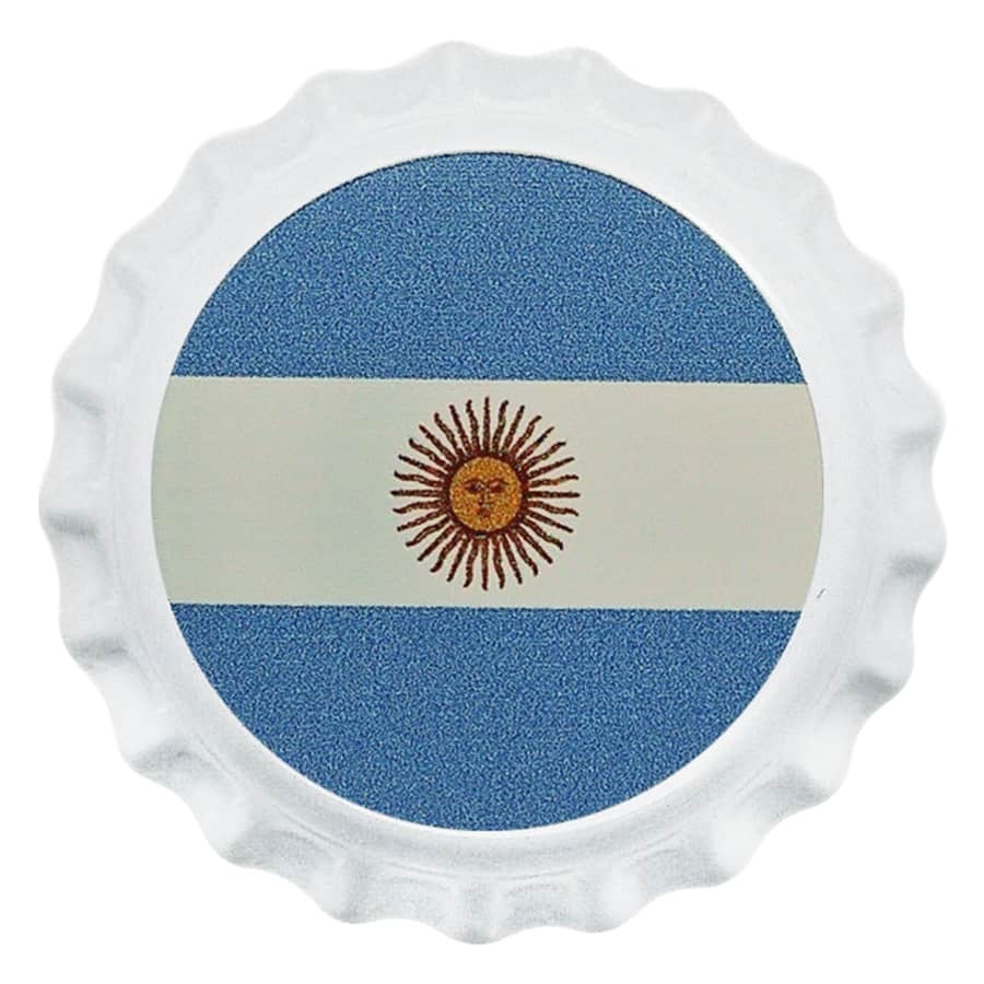 2022 Chad 6 gram World Landmarks - Argentina Bottle Cap Proof Silver Coin .999 Fine (In Cap) thumbnail 4