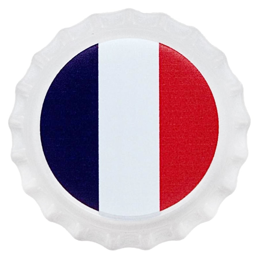 2022 Chad 6 gram World Landmarks - France Bottle Cap Proof Silver Coin .999 Fine (In Cap) thumbnail 4