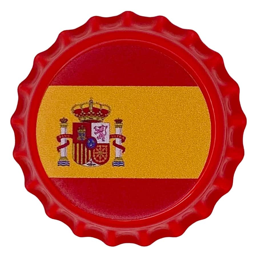 2022 Chad 6 gram World Landmarks - Spain Bottle Cap Proof Silver Coin .999 Fine (In Cap) thumbnail 4