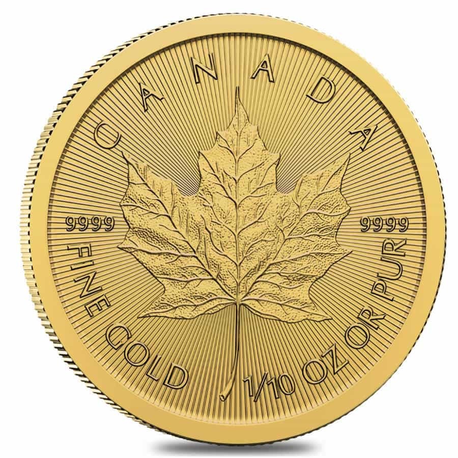 Lot of 40 - 2025 1/10 oz Canadian Gold Maple Leaf $5 Coin BU (Sealed) thumbnail 2
