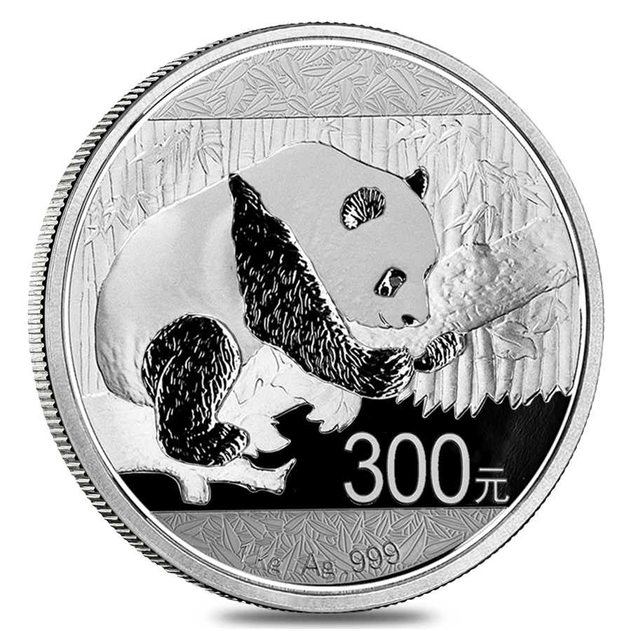 2016 1 kilo Chinese Silver Panda 300 Yuan .999 Fine Proof (w/Box & COA) thumbnail 2