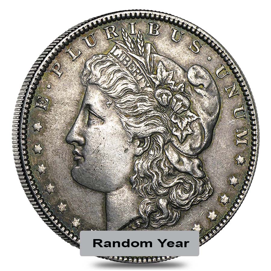 Roll of 20 - 1878-1904 Morgan Silver Dollar XF (Random Year) thumbnail 2