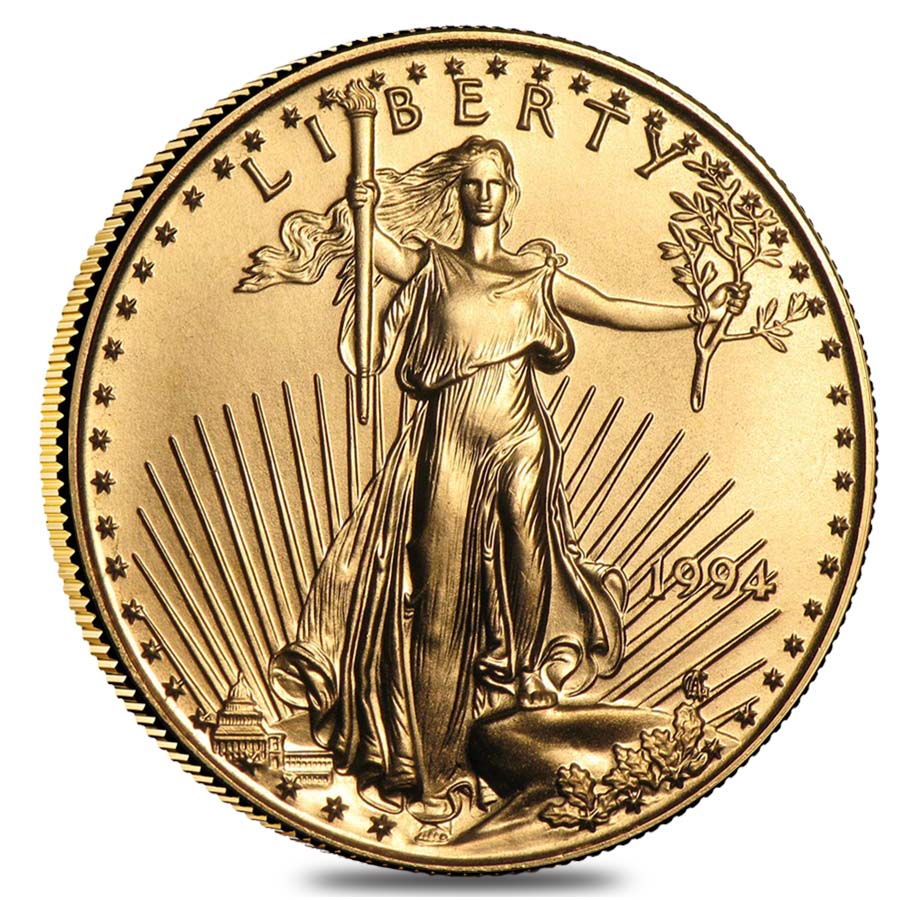 1994 1/2 oz Gold American Eagle BU