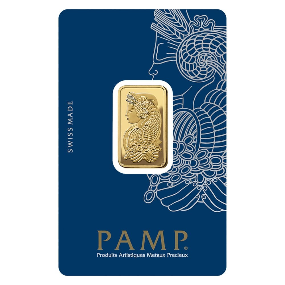 10 Gram Gold Bar PAMP Suisse Lady Fortuna Veriscan .9999 Fine (in Assay) thumbnail 2