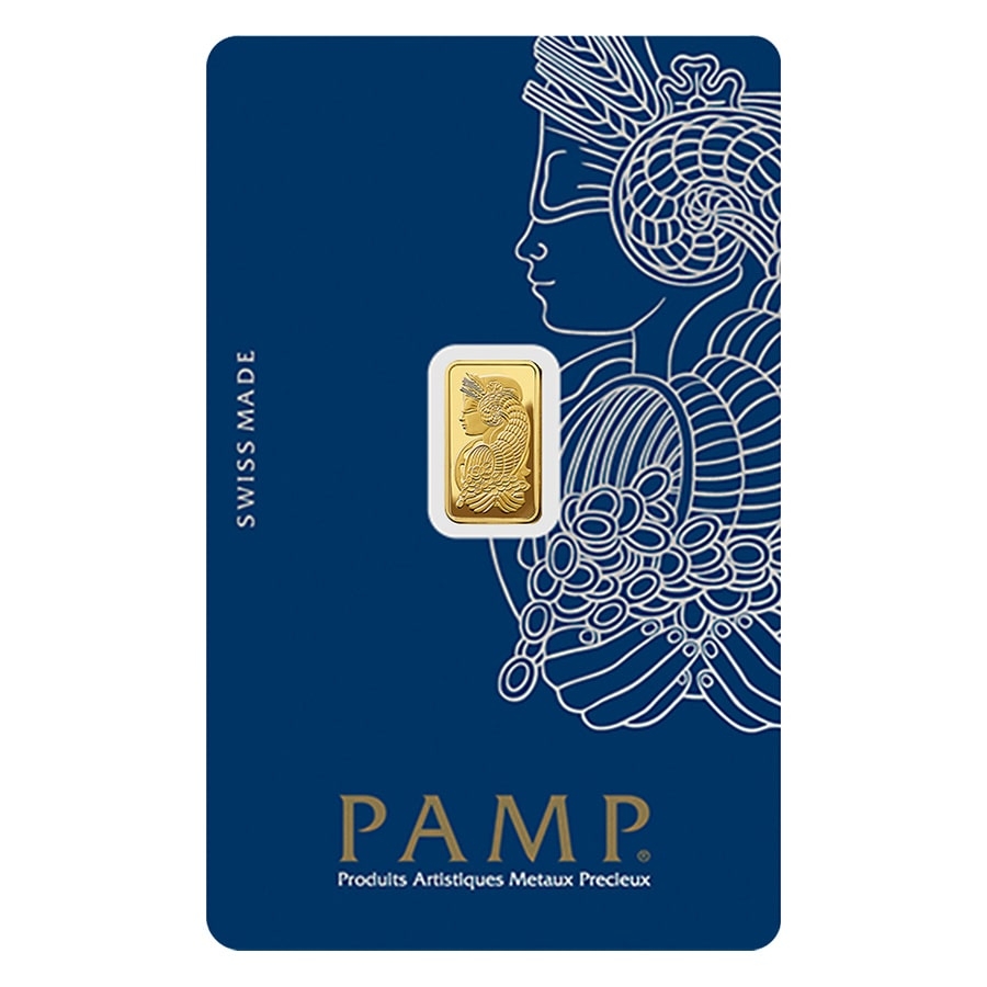 Box of 25 - 1 Gram Gold Bar PAMP Suisse Lady Fortuna Veriscan .9999 Fine (in Assay) thumbnail 2