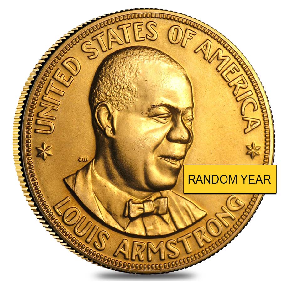U.S. Mint 1 oz Gold Commemorative Arts Medal (Random Year) thumbnail 2
