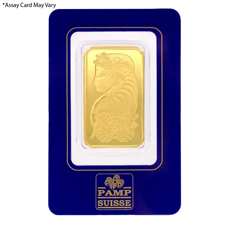 Vintage Assay - 1 oz Gold Bar PAMP Suisse Lady Fortuna .9999 Fine thumbnail 4
