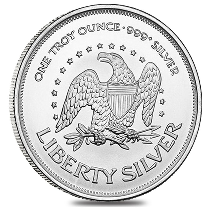 A-Mark 1 oz Silver Round .999 Fine thumbnail 2