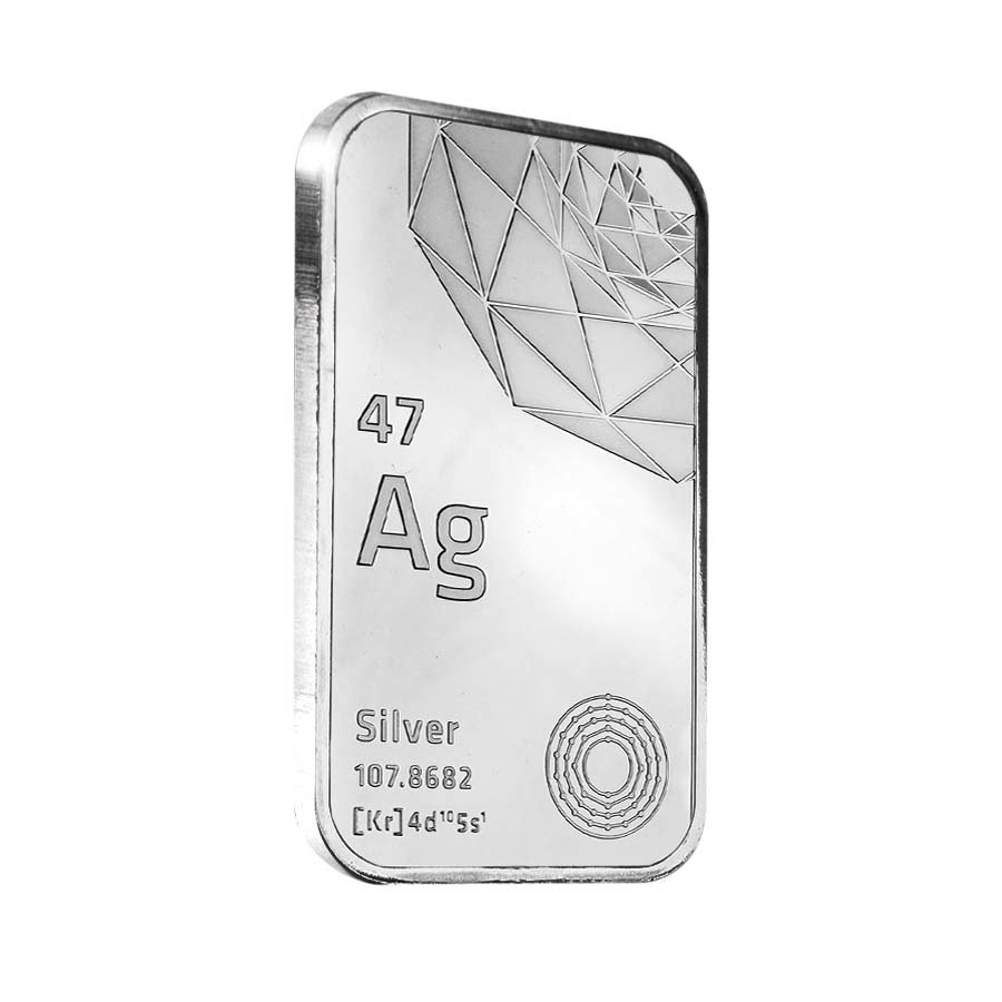 Elemetal Mint 10 oz Silver Bar .999 Fine (Sealed) thumbnail 3