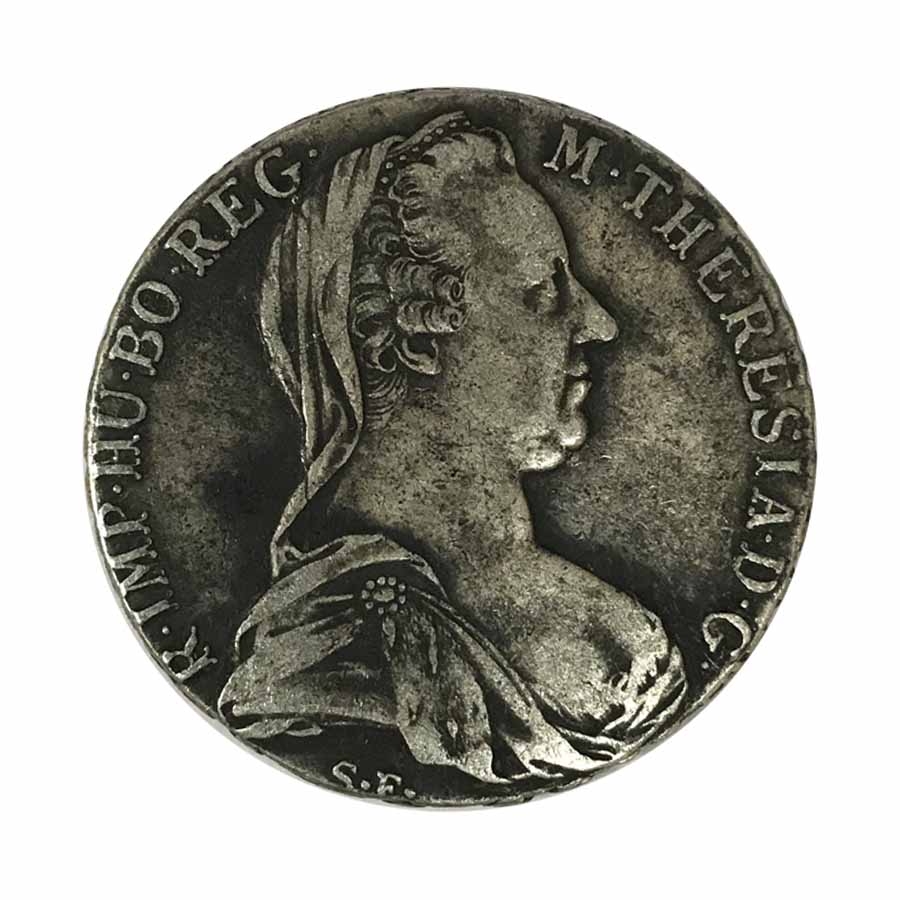 1780 Austria Maria Theresa 28 gram Silver 1 Thaler Coin (Restrike)