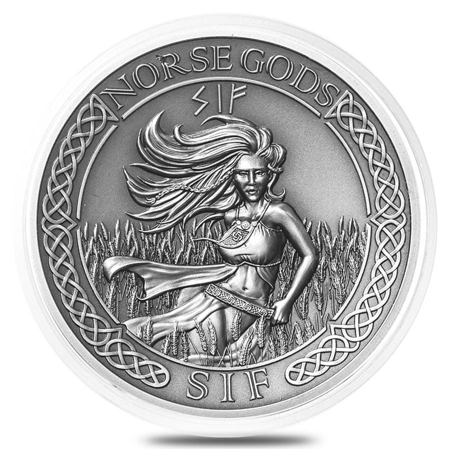 38.6 mm Empty Coin Capsule For 2 oz Silver Queen's Beasts thumbnail 2